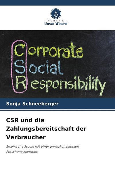 Produktbild: CSR und die Zahlungsbereitschaft der Verbraucher