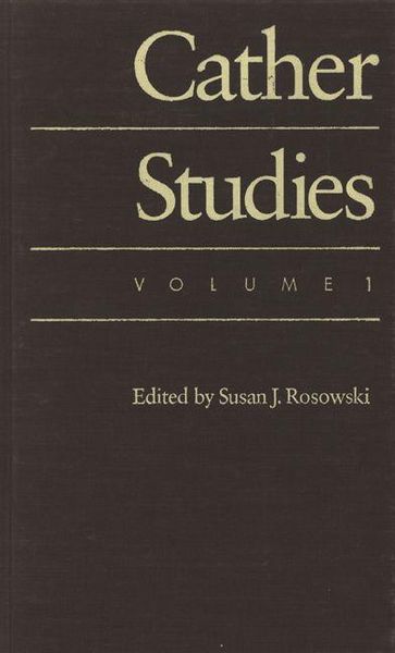 Produktbild: Cather Studies, Volume 1