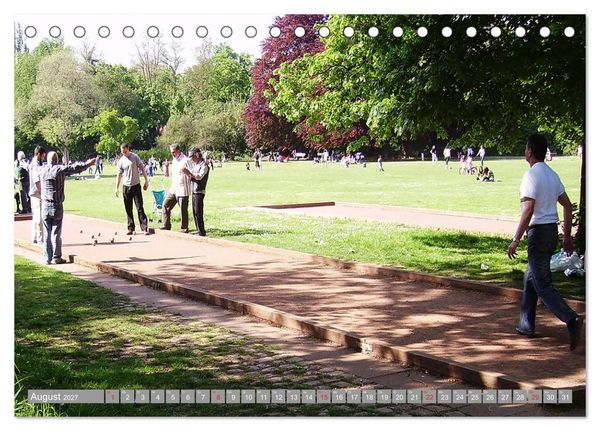 Produktbild: Boule. Konzentration - Sport - Entspannung (Tischkalender 2027 DIN A5 quer), CALVENDO Monatskalender