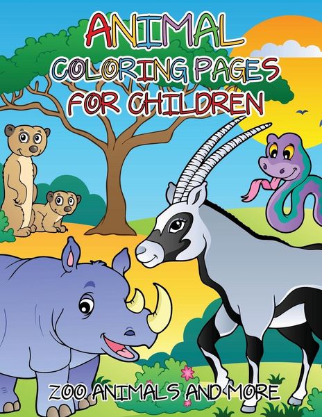 Produktbild: Animal Coloring Pages for Children