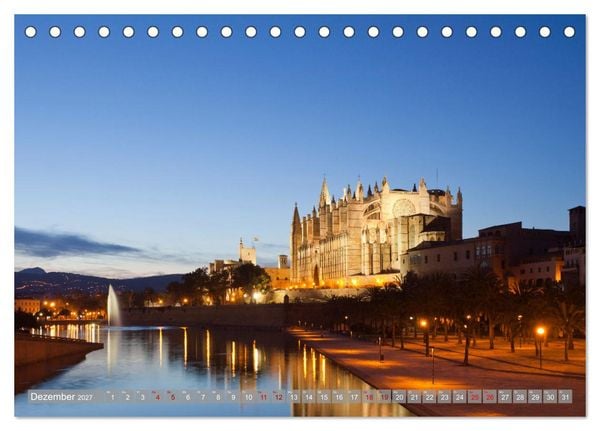 Produktbild: Balearen - Mallorca, Menorca, Ibiza und Formentera (Tischkalender 2027 DIN A5 quer), CALVENDO Monatskalender