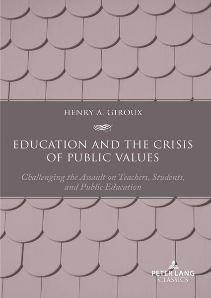 Produktbild: Education and the Crisis of Public Values