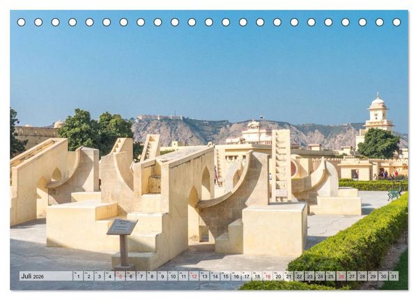Produktbild: Indien - Imposant und Eindrucksvoll (Tischkalender 2026 DIN A5 quer), CALVENDO Monatskalender