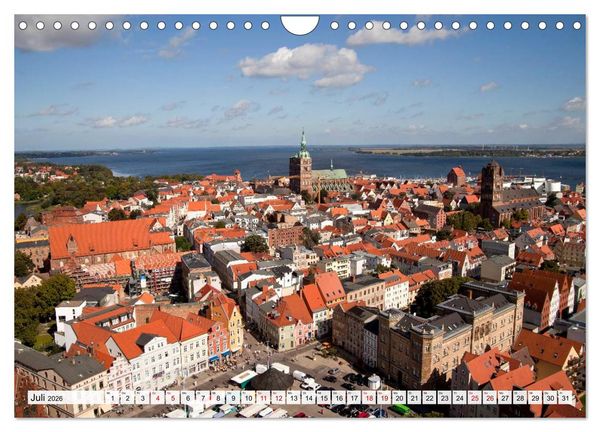 Produktbild: Deutsche Stadtansichten (Wandkalender 2026 DIN A4 quer), CALVENDO Monatskalender