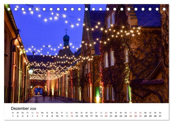 Produktbild: Augsburg &ndash; Die Highlights der schw&auml;bischen Metropole (Tischkalender 2026 DIN A5 quer), CALVENDO Monatskalender