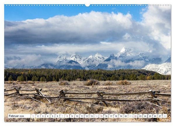 Produktbild: Grand Teton National Park (Wandkalender 2026 DIN A2 quer), CALVENDO Monatskalender