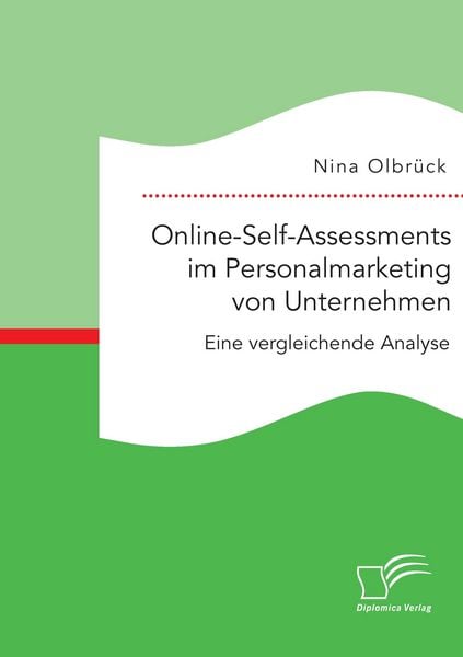 Produktbild: Online-Self-Assessments im Personalmarketing von Unternehmen: Eine vergleichende Analyse