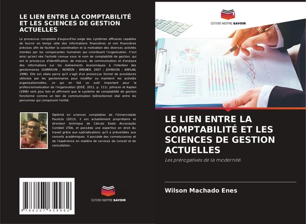 Produktbild: Le Lien Entre La Comptabilit&eacute; Et Les Sciences De Gestion Actuelles