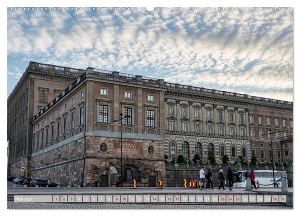 Produktbild: Stockholm - Mal anders gesehen (Wandkalender 2026 DIN A2 quer), CALVENDO Monatskalender