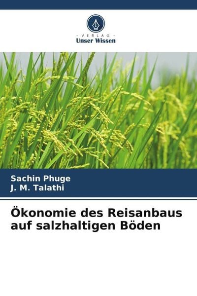Produktbild: &Ouml;konomie des Reisanbaus auf salzhaltigen B&ouml;den