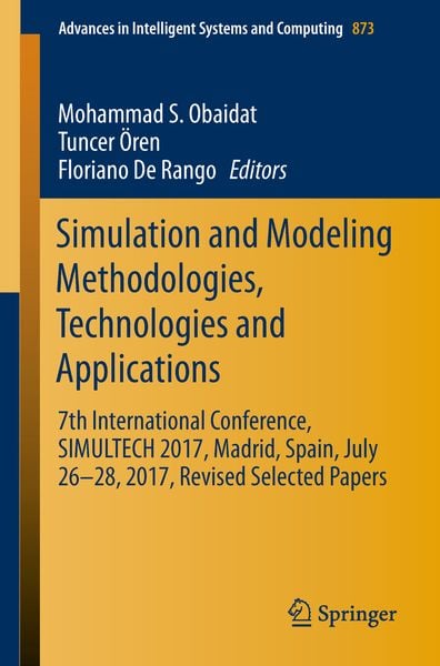 Produktbild: Simulation and Modeling Methodologies, Technologies and Applications