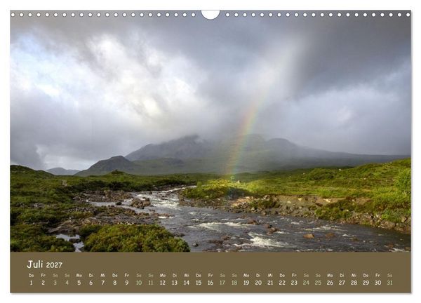 Produktbild: Schottland - Reise durch die Highlands und zur Isle of Skye (Wandkalender 2027 DIN A3 quer), CALVENDO Monatskalender