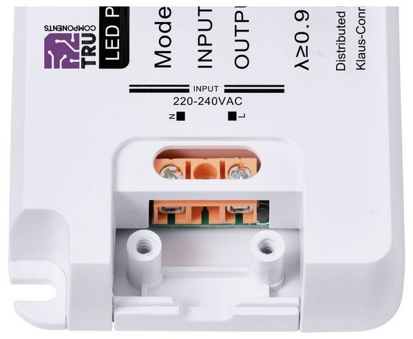 Produktbild: TRU COMPONENTS TC-YSL100F-1208330 LED-Trafo Konstantspannung 100W 8.33A 12 V/DC M&ouml;belzulassung, &Uuml;berspannung, Montage auf