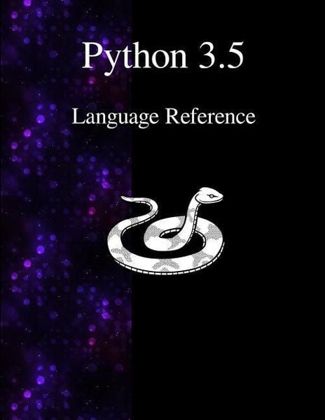 Produktbild: Python 3.5 Language Reference