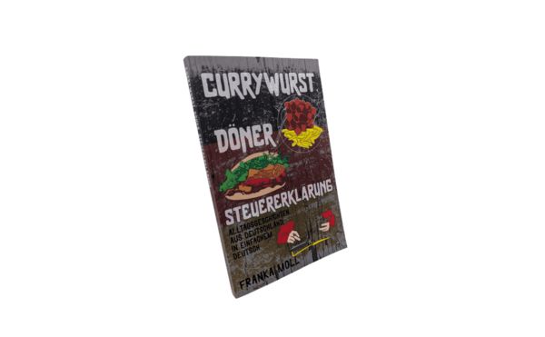 Produktbild: Currywurst, D&ouml;ner, Steuererkl&auml;rung