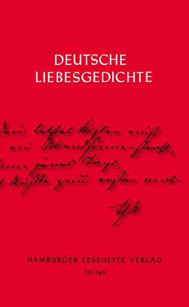 Produktbild: Deutsche Liebesgedichte