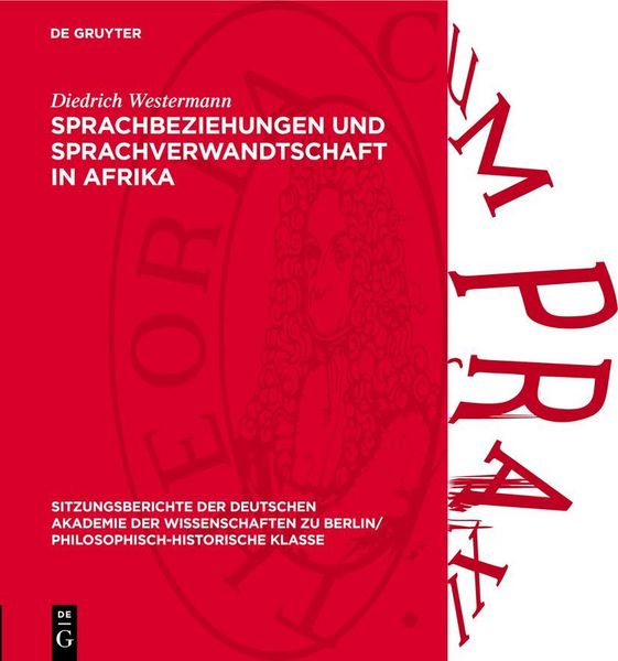 Produktbild: Sprachbeziehungen und Sprachverwandtschaft in Afrika