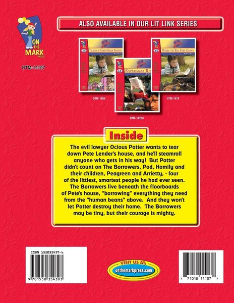Produktbild: The Borrowers, by Mary Norton Lit Link Grades 4-6