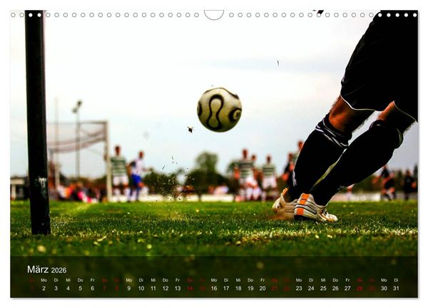 Produktbild: Leidenschaft Fu&szlig;ball (Wandkalender 2026 DIN A3 quer), CALVENDO Monatskalender