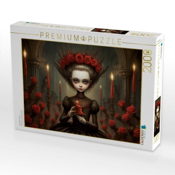 Produktbild: CALVENDO Puzzle Little Gothic-Queen | 2000 Teile Lege-Gr&ouml;&szlig;e 90x67cm Foto-Puzzle f&uuml;r gl&uuml;ckliche Stunden