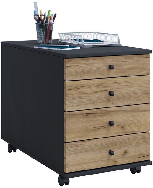 Produktbild: Rollcontainer B&uuml;rocontainer Schublade Lona 50 cm