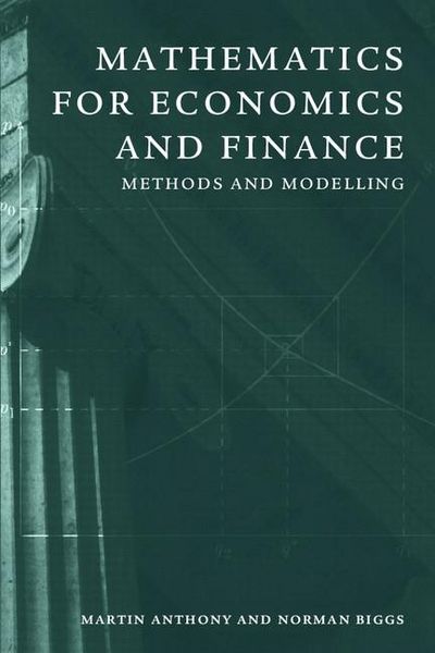 Produktbild: Mathematics for Economics and Finance
