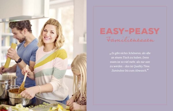 Produktbild: Ninas easy-peasy Familienkochbuch