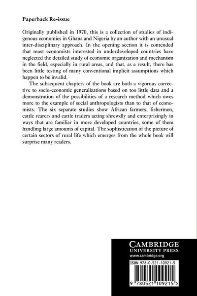 Produktbild: Studies in Rural Capitalism in West Africa