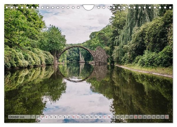 Produktbild: Faszination Br&uuml;cken (Wandkalender 2026 DIN A4 quer), CALVENDO Monatskalender