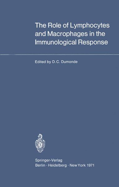 Produktbild: The Role of Lymphocytes and Macrophages in the Immunological Response