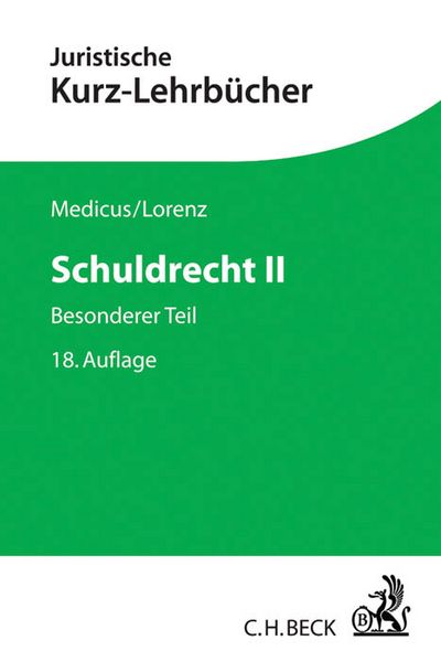 Produktbild: Kurzlehrb&uuml;cher f&uuml;r das Juristische Studium / Schuldrecht II