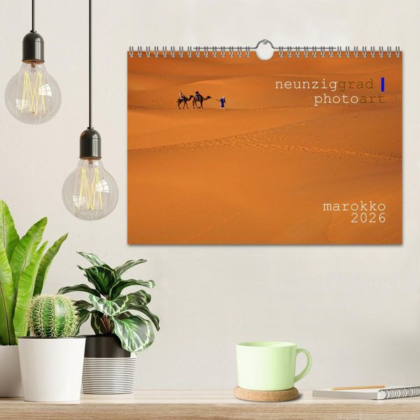 Produktbild: neunziggrad I photoart: marokko (Wandkalender 2026 DIN A4 quer), CALVENDO Monatskalender