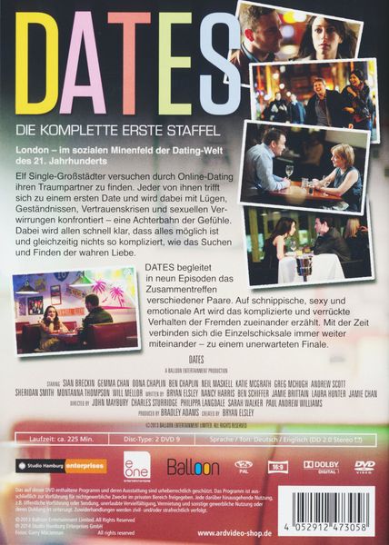 Produktbild: Dates - Die komplette erste Staffel [2 DVDs]