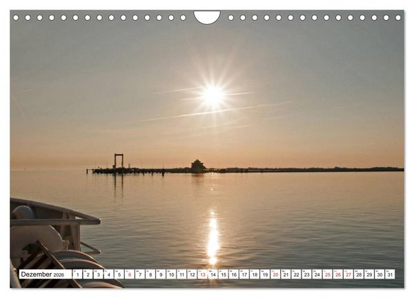 Produktbild: Die Nordsee zwischen Stade und Pellworm (Wandkalender 2026 DIN A4 quer), CALVENDO Monatskalender