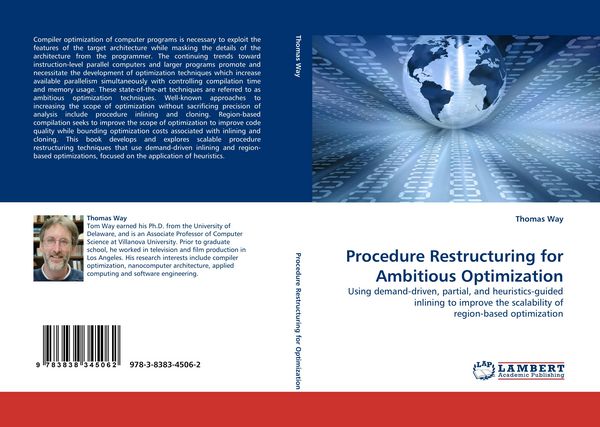 Produktbild: Procedure Restructuring for Ambitious Optimization