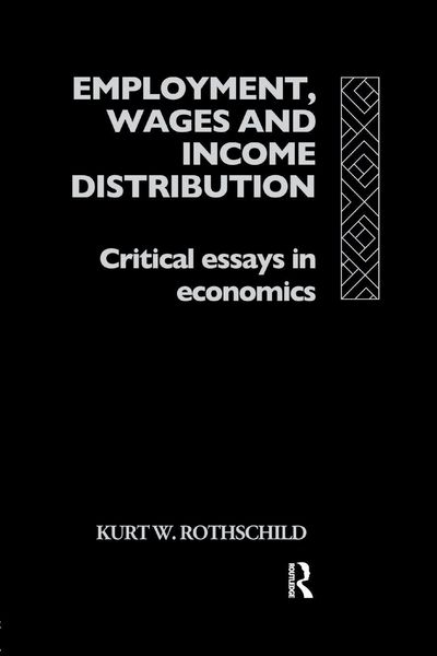 Produktbild: Employment, Wages and Income Distribution