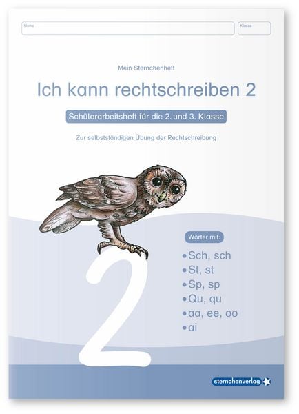 Produktbild: Ich kann rechtschreiben 2 - Sch&uuml;lerarbeitsheft f&uuml;r die 2. und 3. Klasse - neues Design