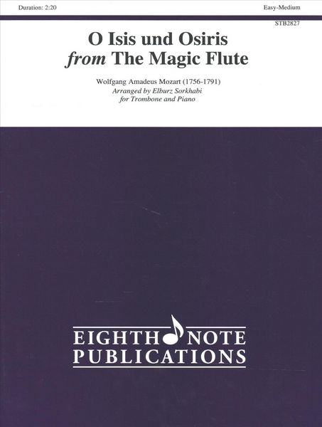 Produktbild: Mozart, W: O Isis Und Osiris (from the Magic Flute)