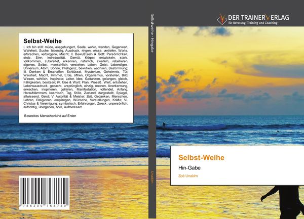 Selbst-Weihe, Taschenbuch von Zoé Unakim, Trainerverlag, 9786200768780