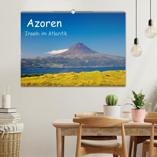 Produktbild: Azoren - Inseln im Atlantik (Wandkalender 2026 DIN A2 quer), CALVENDO Monatskalender