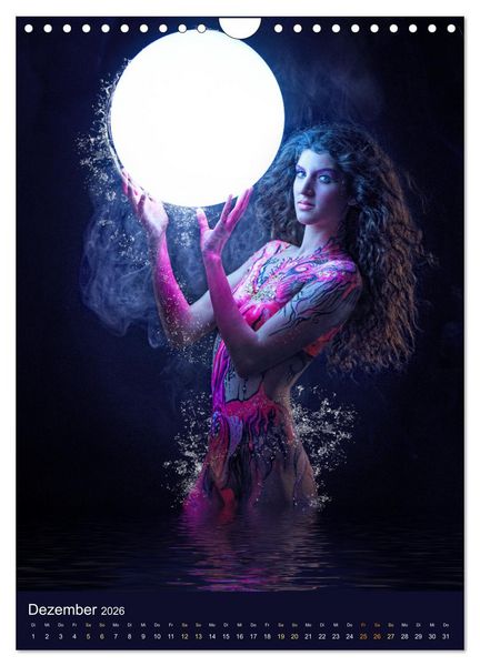 Produktbild: Bodypainting Adventures (Wandkalender 2026 DIN A4 hoch), CALVENDO Monatskalender