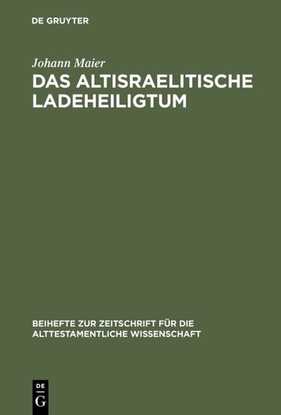Produktbild: Das altisraelitische Ladeheiligtum