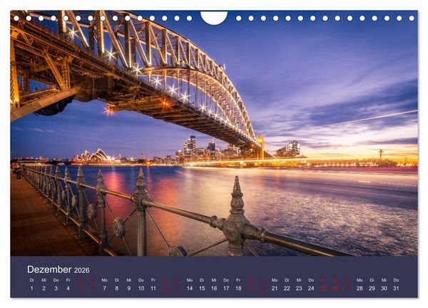 Produktbild: Down Under - Eine Reise durch Australien (Wandkalender 2026 DIN A4 quer), CALVENDO Monatskalender