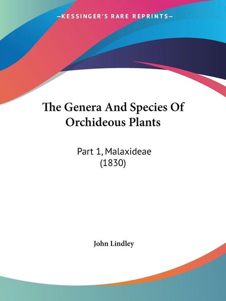 Produktbild: The Genera And Species Of Orchideous Plants