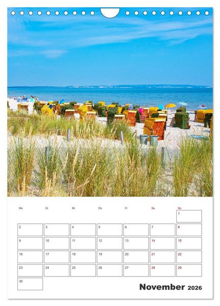 Produktbild: R&uuml;gen - Terminplaner (Wandkalender 2026 DIN A4 hoch), CALVENDO Monatskalender