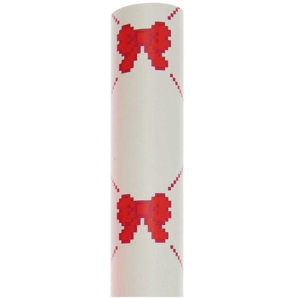 Produktbild: Geschenkpapier Pixel Schleifen, Creme,