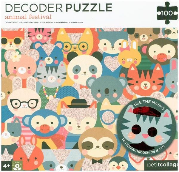 Animal Festival Decoder Puzzle