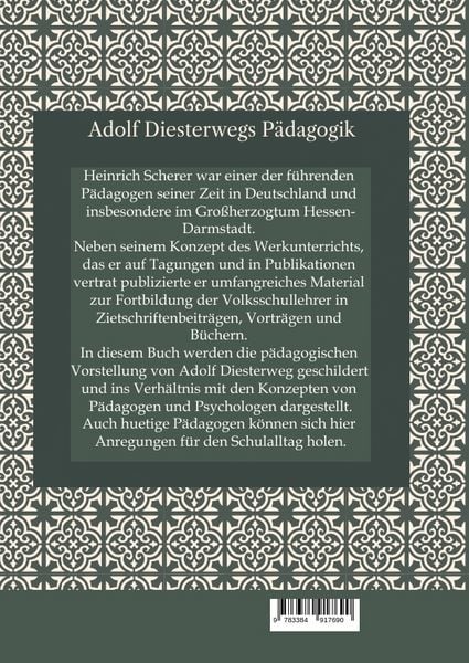 Produktbild: Adolf Diesterwegs P&auml;dagogik