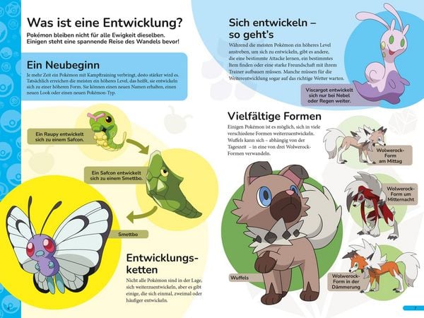 Produktbild: Pok&eacute;mon Handbuch: Alles &uuml;ber Entwicklungen