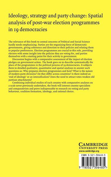 Produktbild: Ideology, Strategy and Party Change